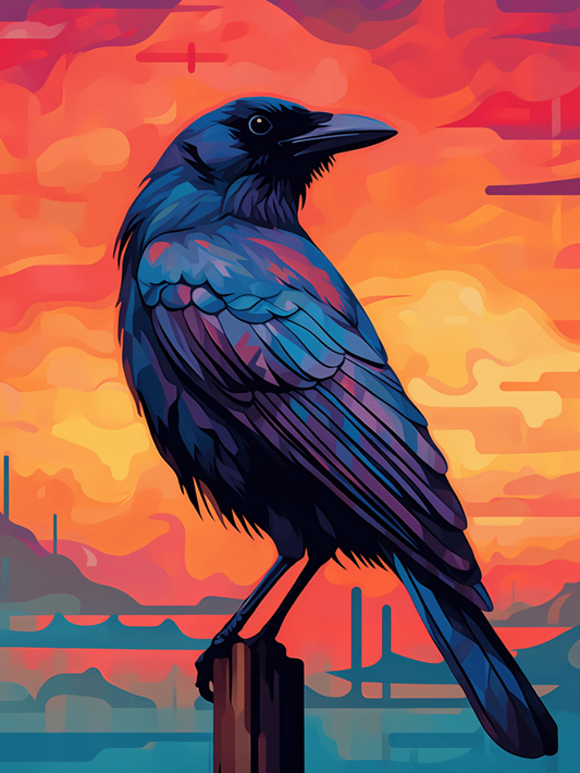Crow | Diamond Painting