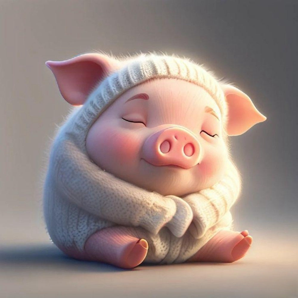 Pig | Diamond Painting