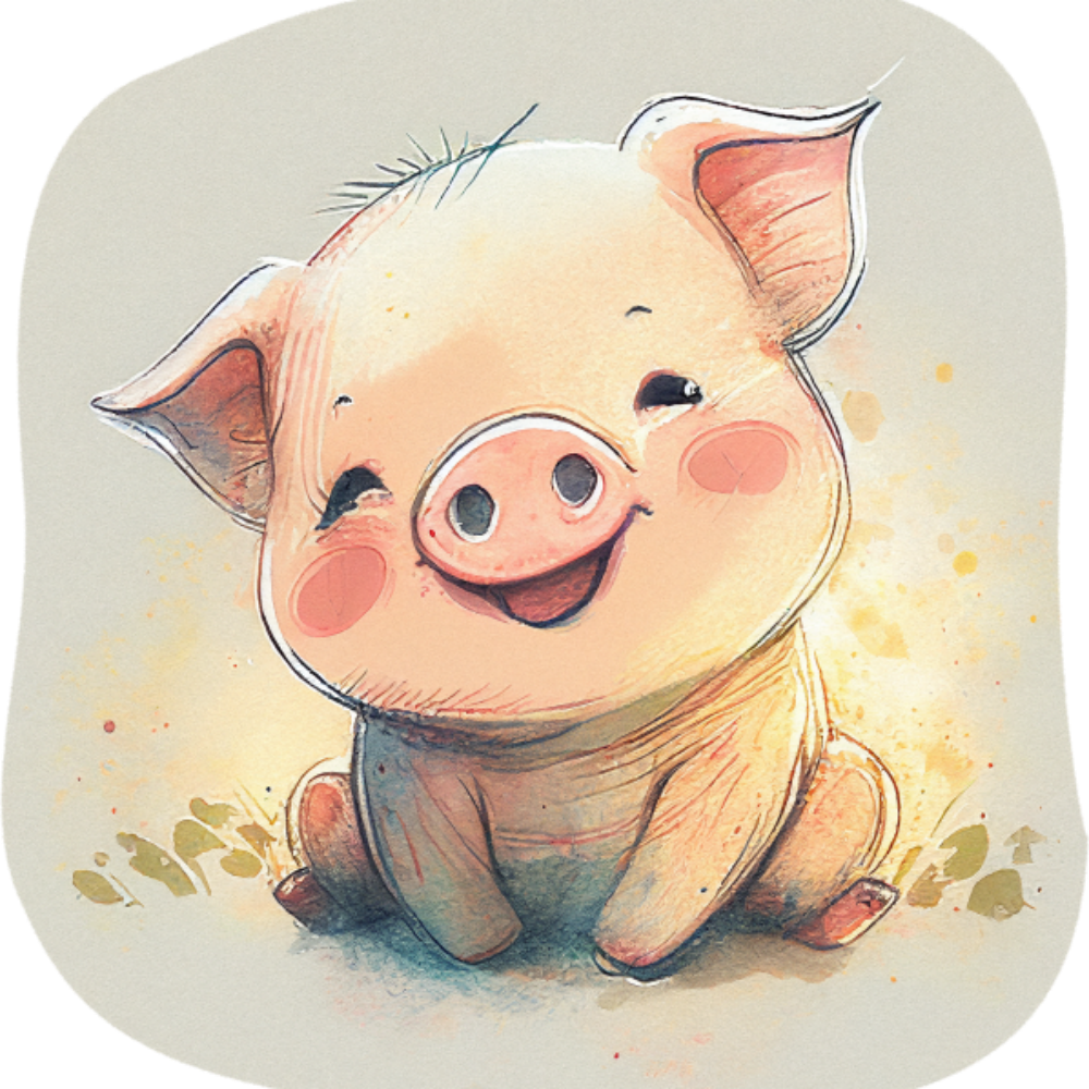 Pig | Diamond Painting