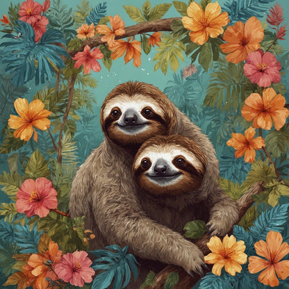 Sloth | Diamond Painting