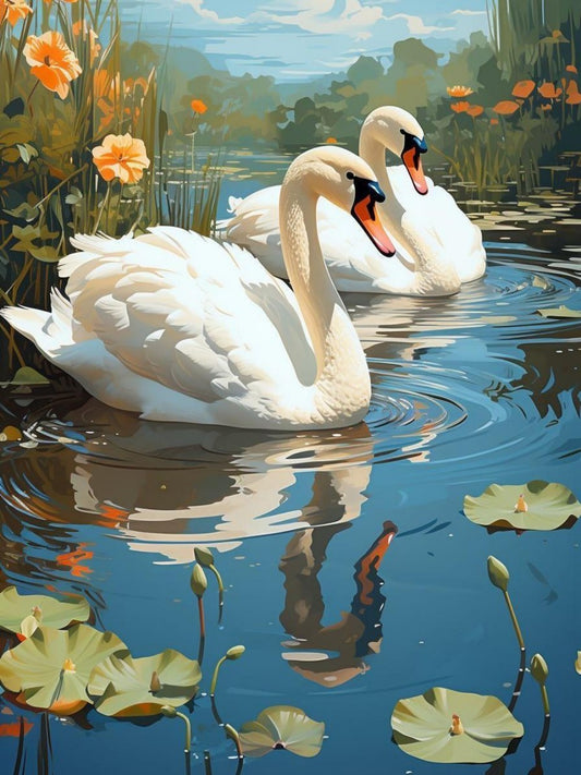 Swan | Diamond Painting