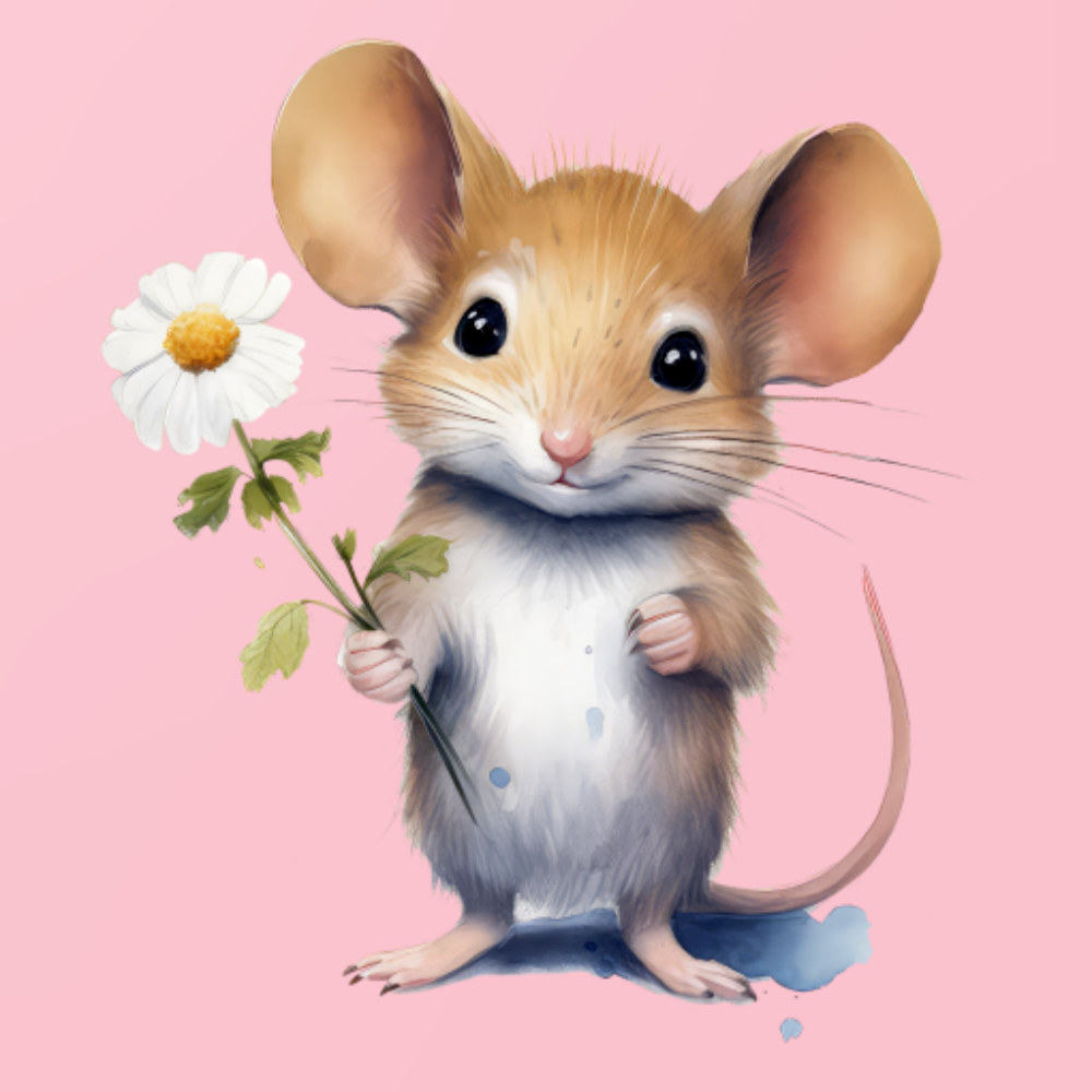 Mouse Rat | Diamond Painting