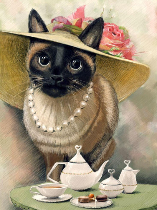 Siamese Cat | Diamond Painting