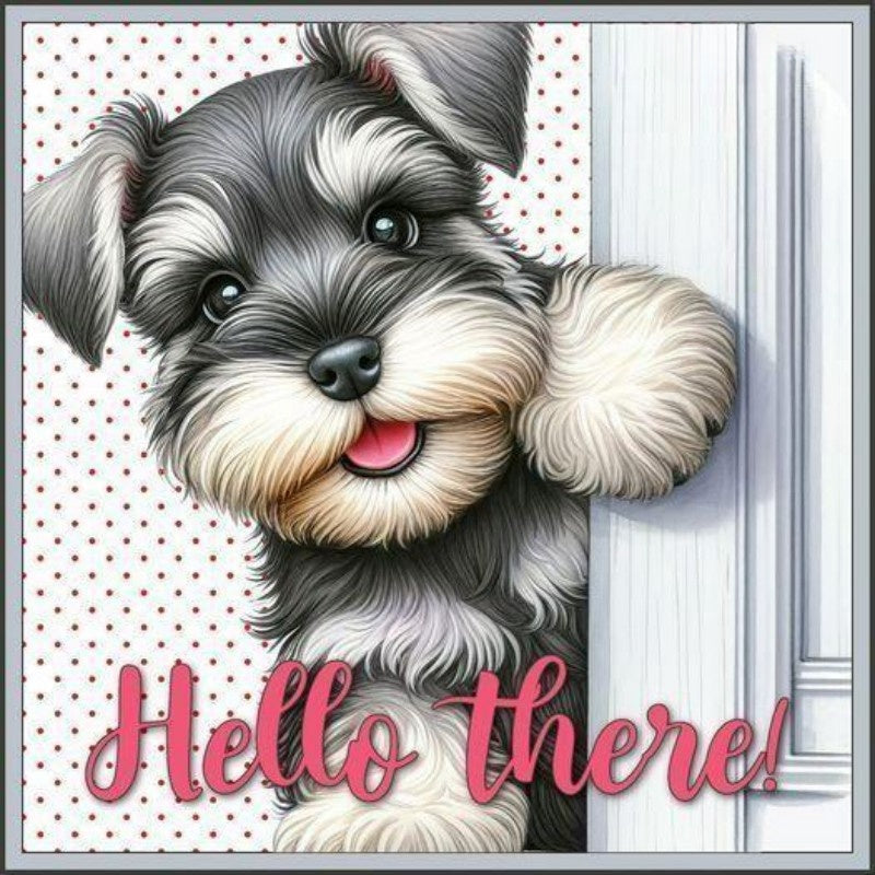 Dog Schnauzer | Diamond Painting