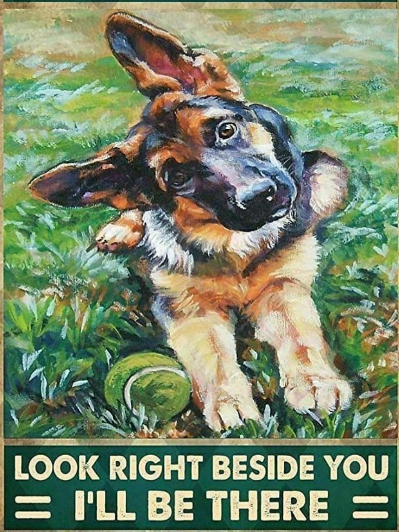 Dog German Shepherd | Diamond Painting