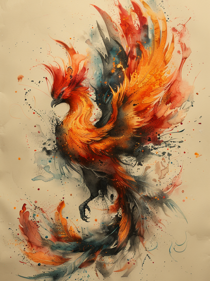 Phoenix | Diamond Painting