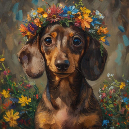 Dachshund Dog | Diamond Painting