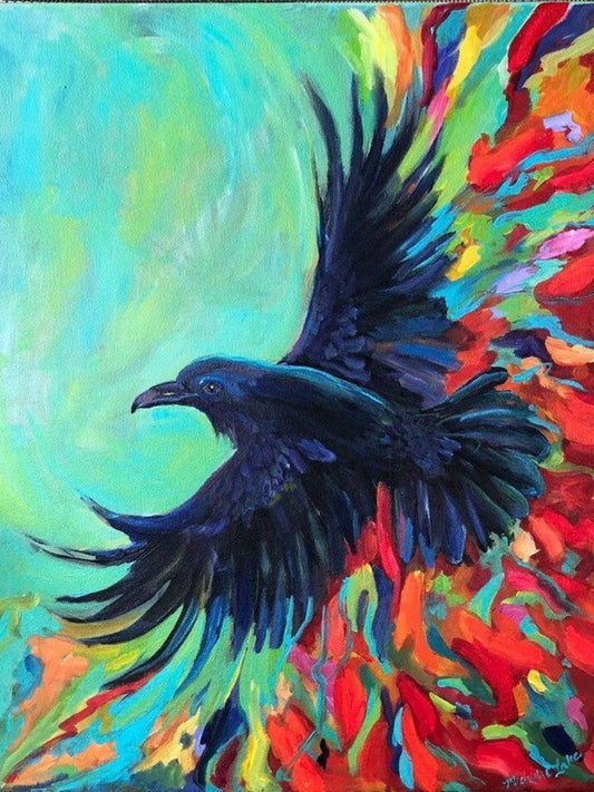 Crow | Diamond Painting