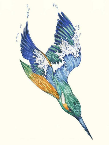 Kingfisher | Diamond Painting
