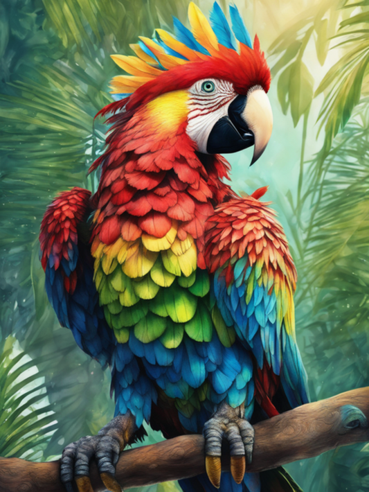 Macaw | Diamond Painting