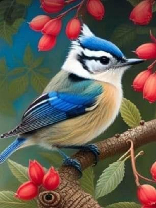 Birds and Flowers | Diamond Painting