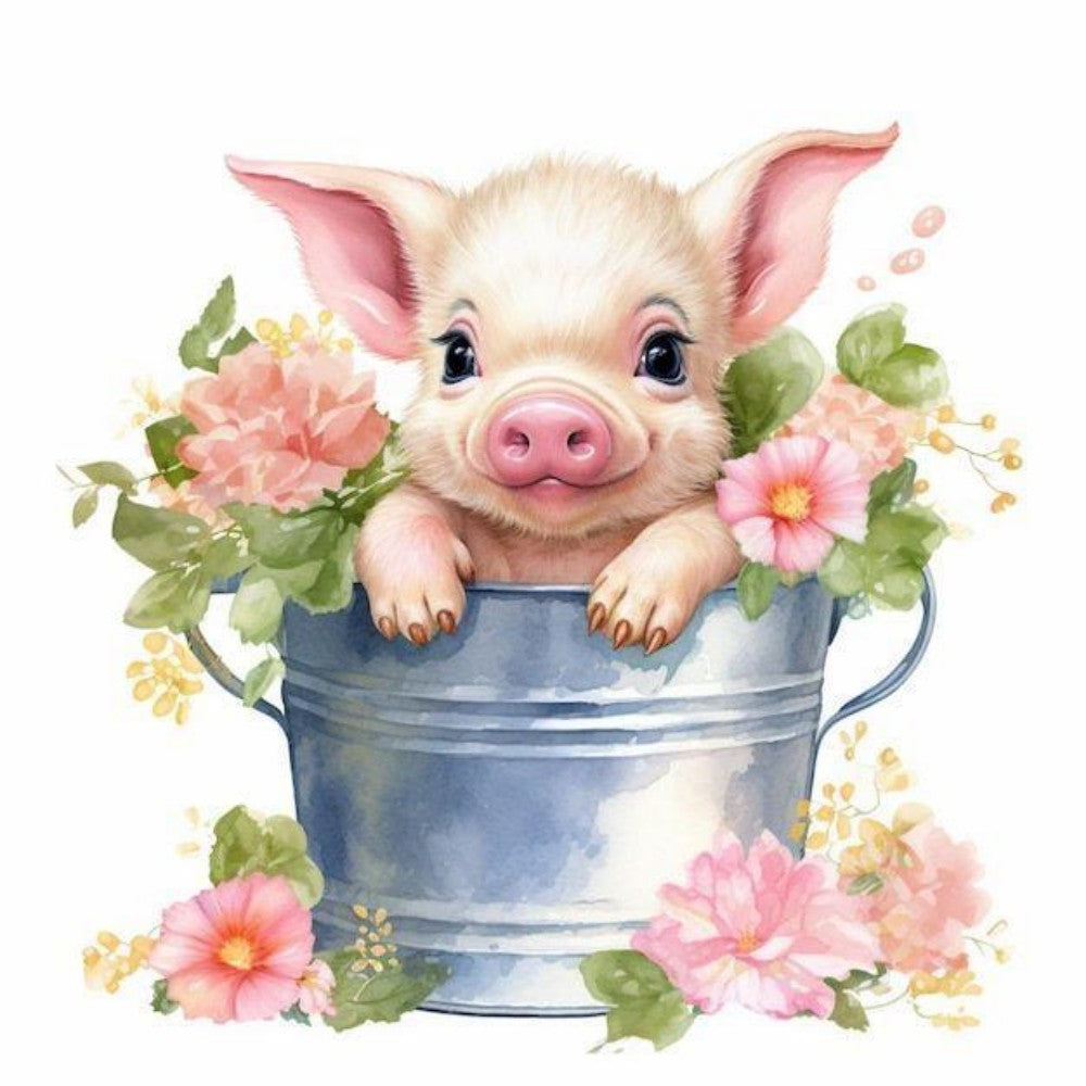 Pig | Diamond Painting