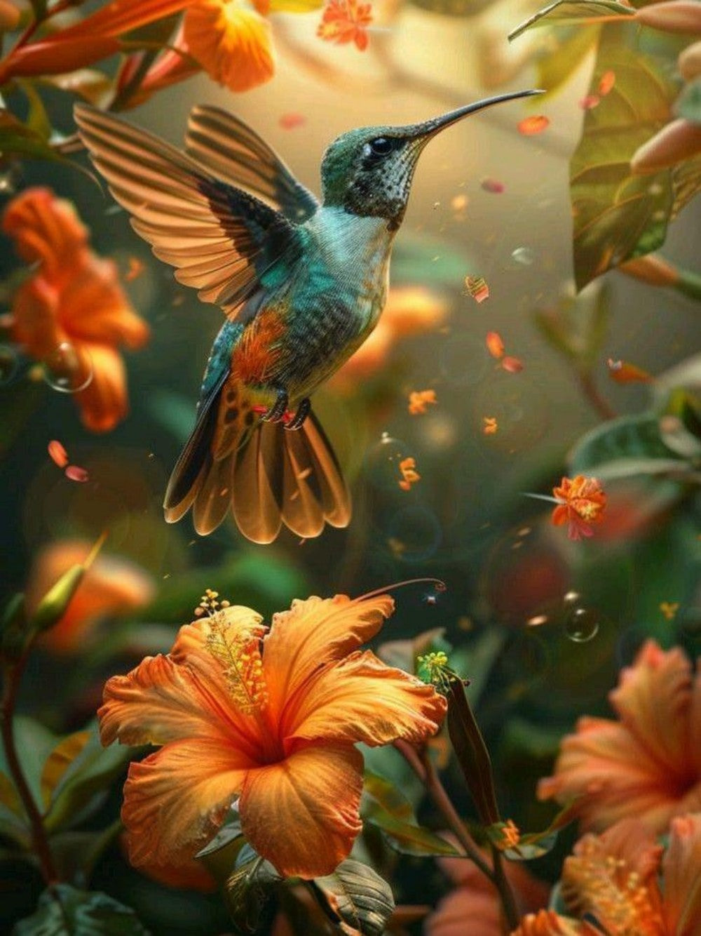 Hummingbird | Diamond Painting