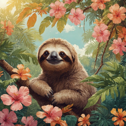 Sloth | Diamond Painting