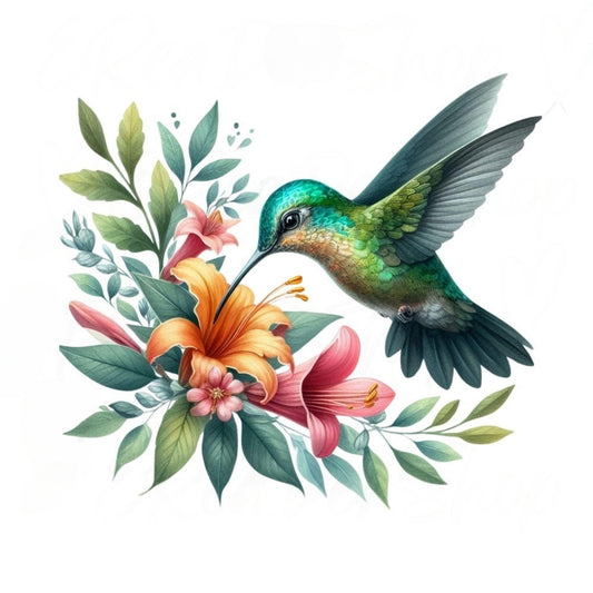 Hummingbird | Diamond Painting