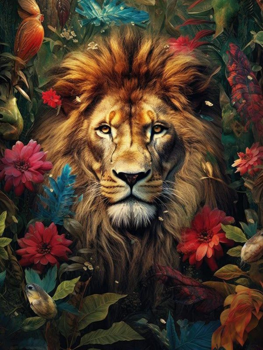 Lion | Diamond Painting