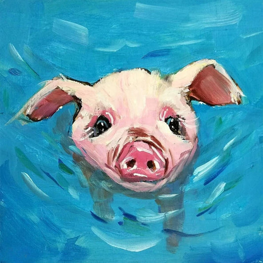 Pig | Diamond Painting