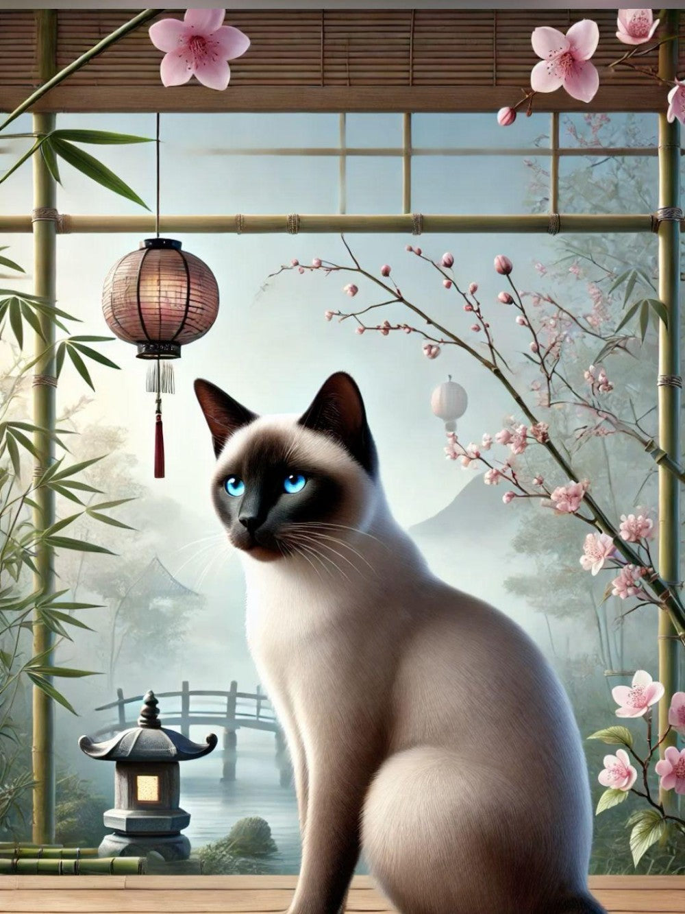 Siamese Cat | Diamond Painting
