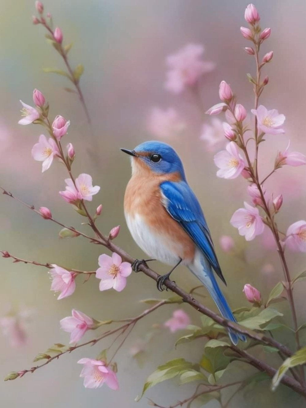 Birds and Flowers | Diamond Painting