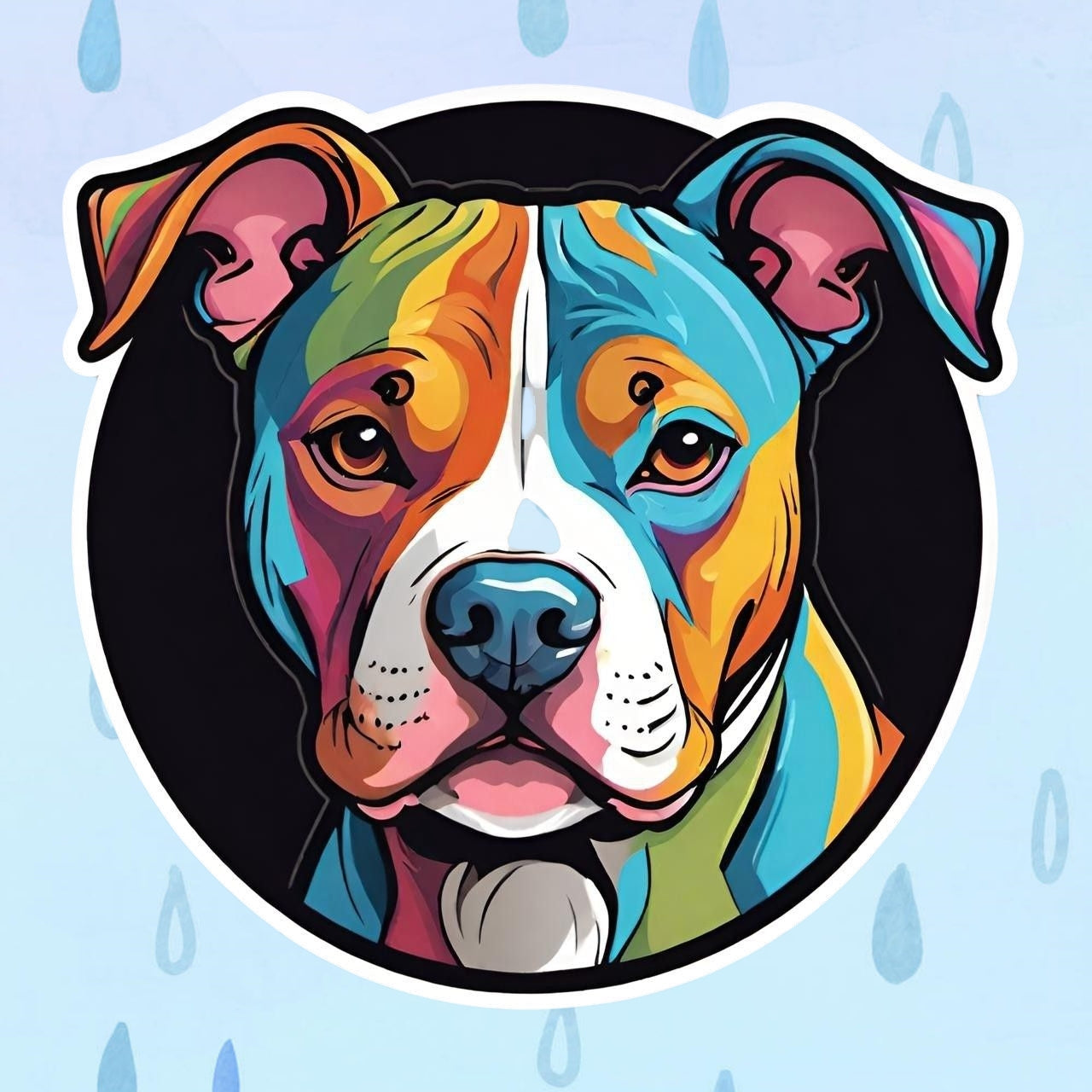 Pit Bull Dog | Diamond Painting