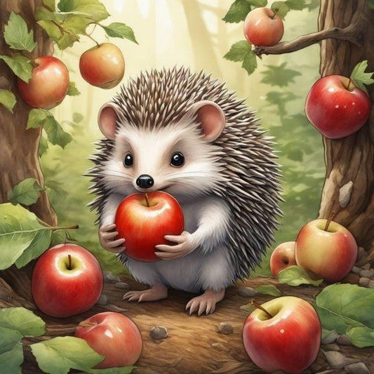 Hedgehog | Diamond Painting