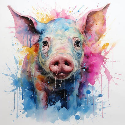 Pig | Diamond Painting