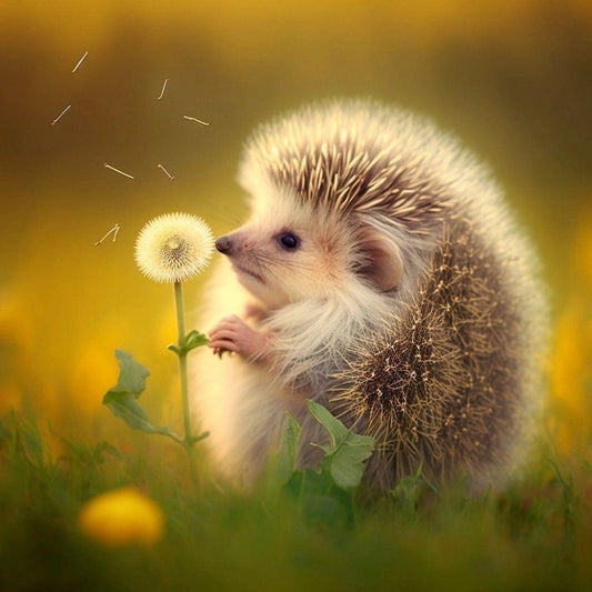 Hedgehog | Diamond Painting