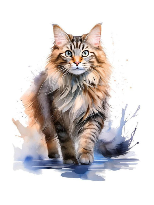 Tabby Cat | Diamond Painting