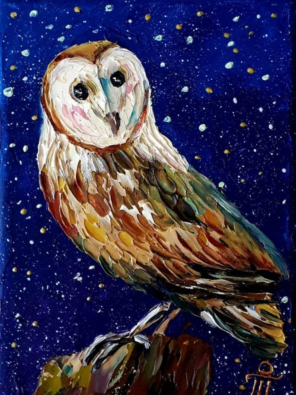 Barn Owl | Diamond Painting