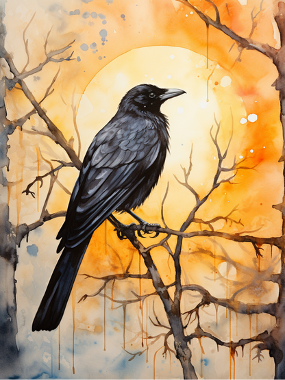 Crow | Diamond Painting