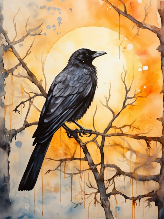 Crow | Diamond Painting