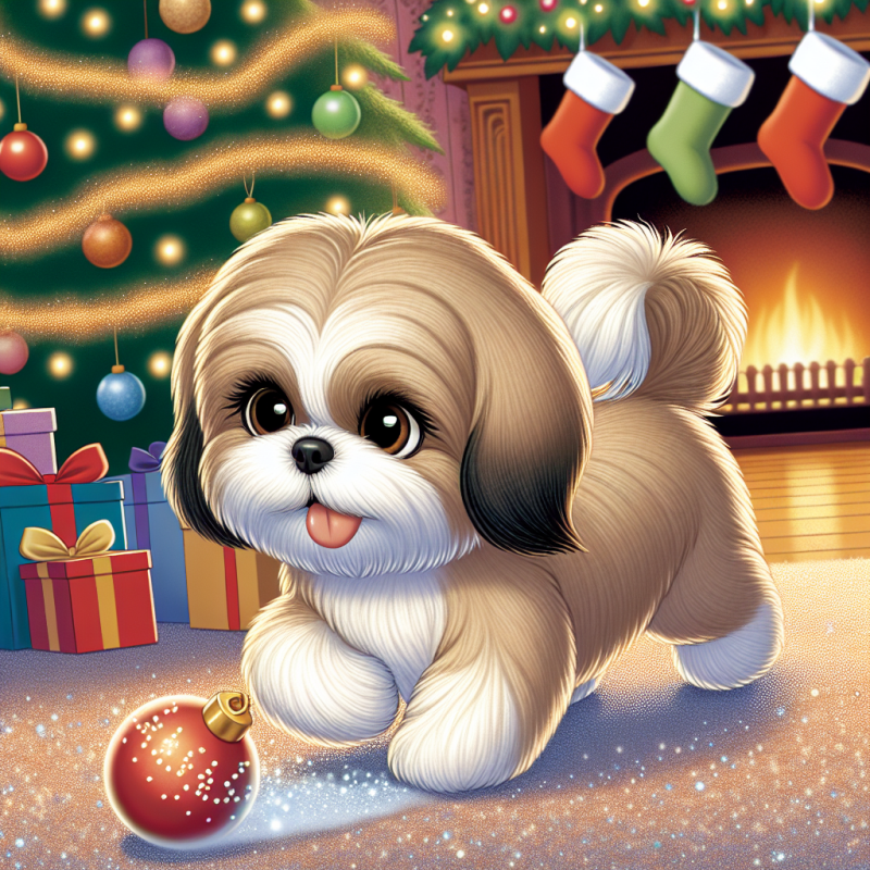 Christmas Dog | Diamond Painting