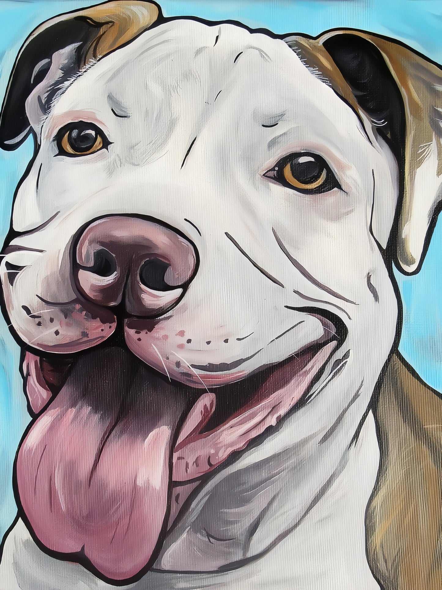 Pit Bull Dog | Diamond Painting