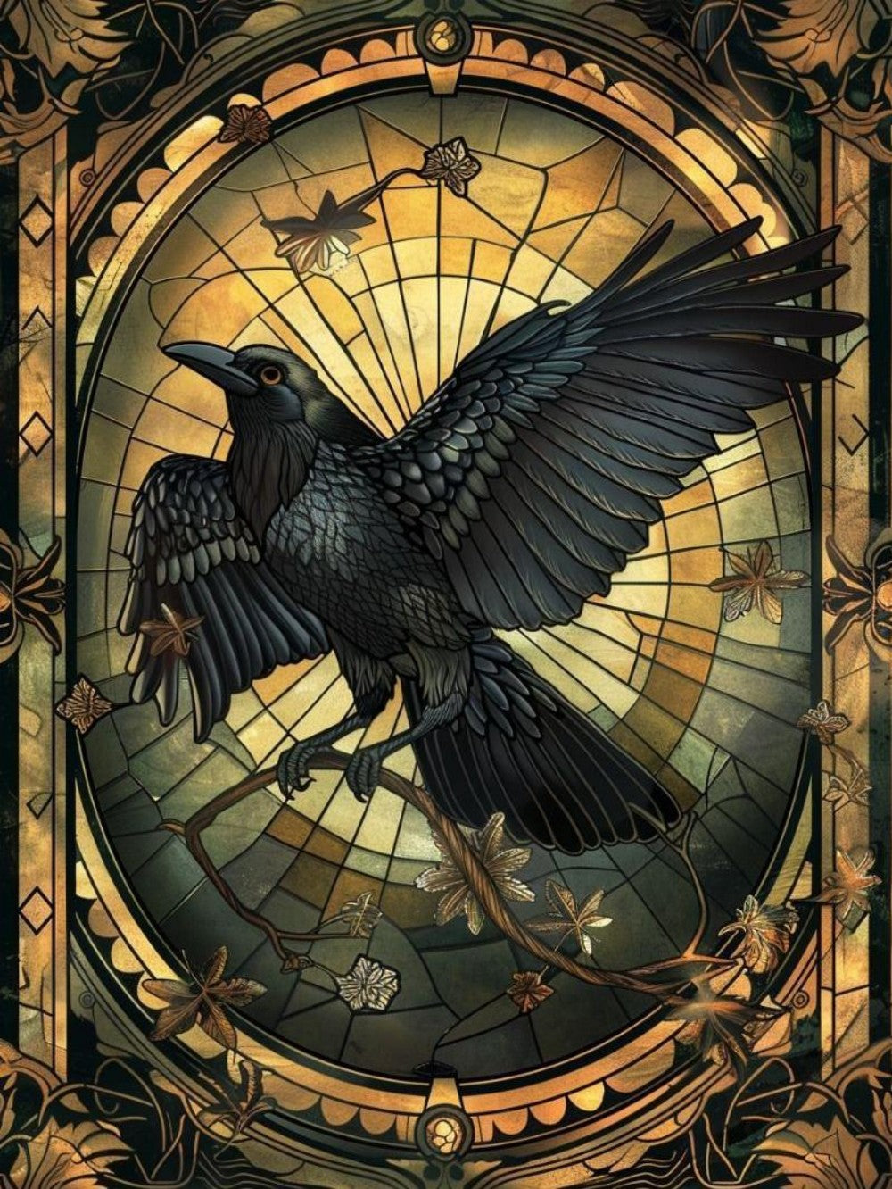 Crow | Diamond Painting