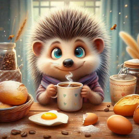 Hedgehog | Diamond Painting