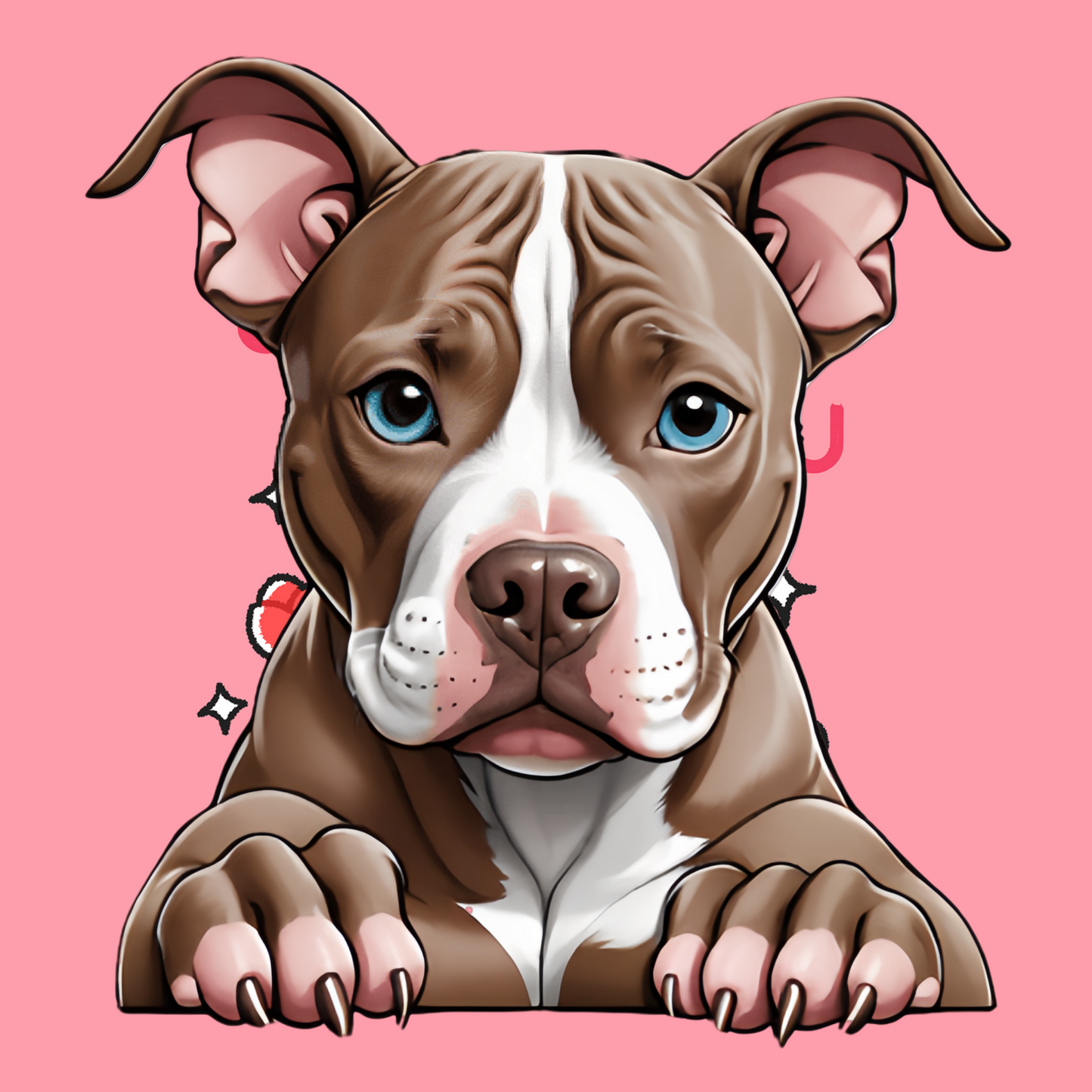 Pit Bull Dog | Diamond Painting