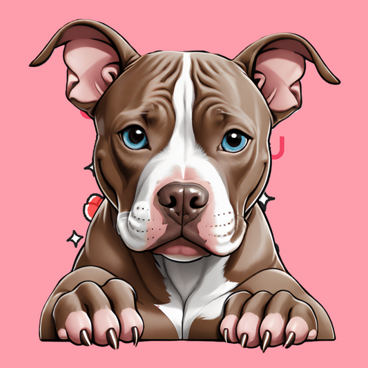 Pit Bull Dog | Diamond Painting