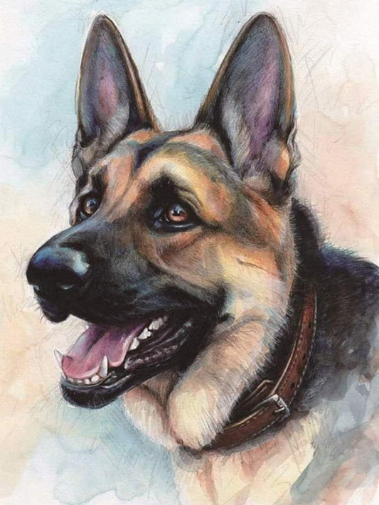 Dog German Shepherd | Diamond Painting