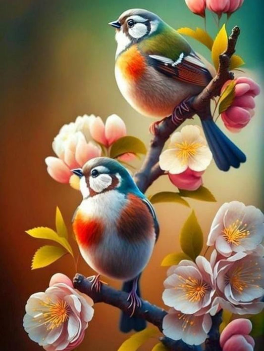 Birds and Flowers | Diamond Painting