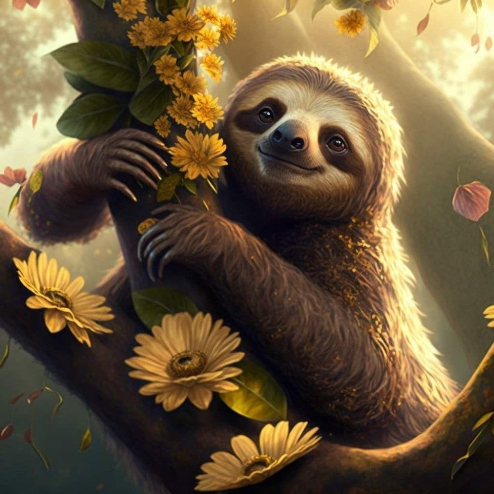 Sloth | Diamond Painting