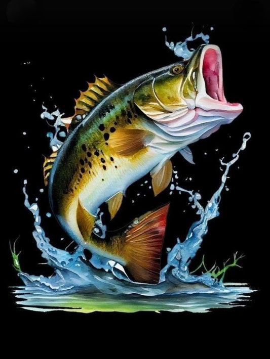 Bass Fish | Diamond Painting