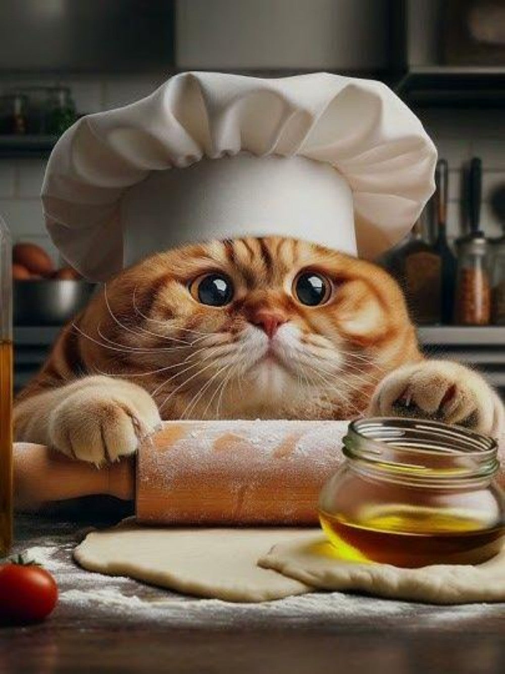 Cats in the Kitchen | Diamond Painting