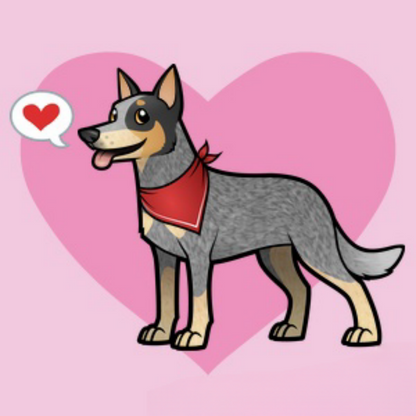 Cattle Dog (Blue Heeler) | Diamond Painting