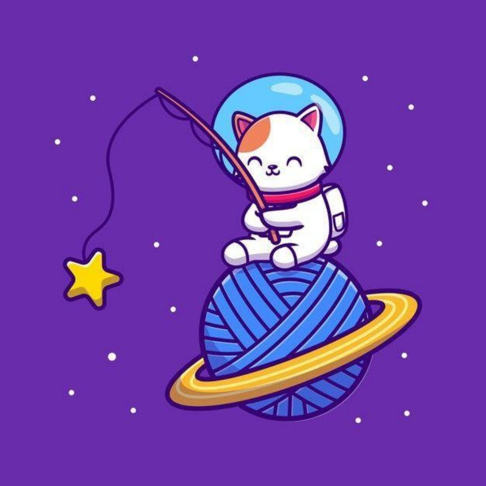 Cats in Space | Diamond Painting