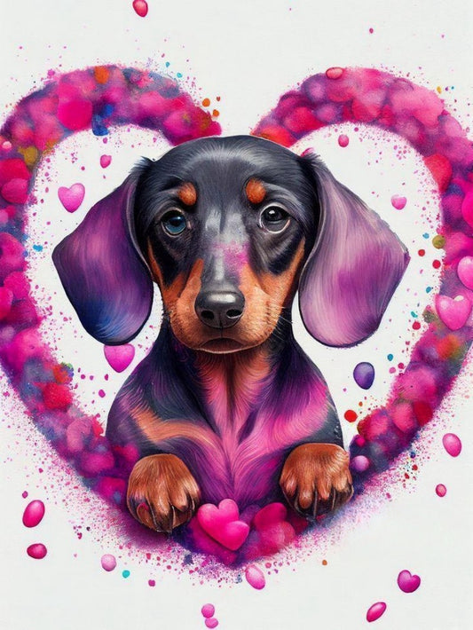 Dachshund Dog | Diamond Painting