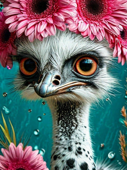 Ostrich | Diamond Painting