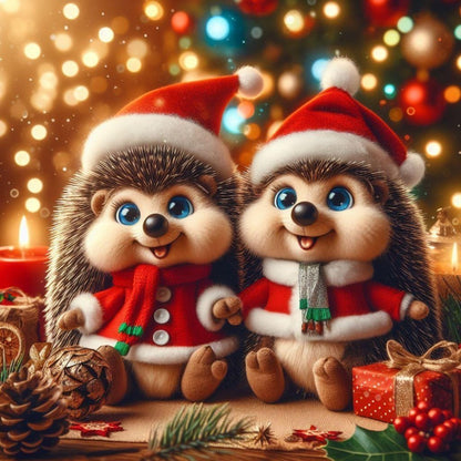 Hedgehog | Diamond Painting