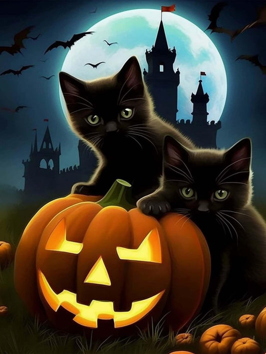 Halloween Cat | Diamond Painting