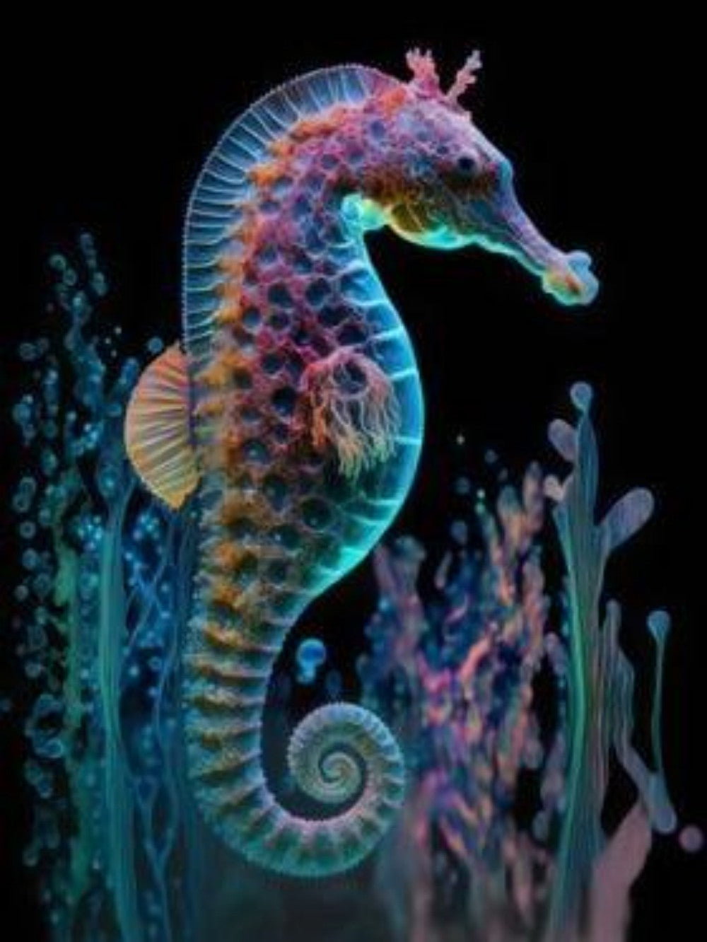 Seahorse | Diamond Painting