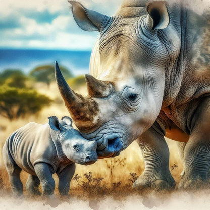 Rhino | Diamond Painting